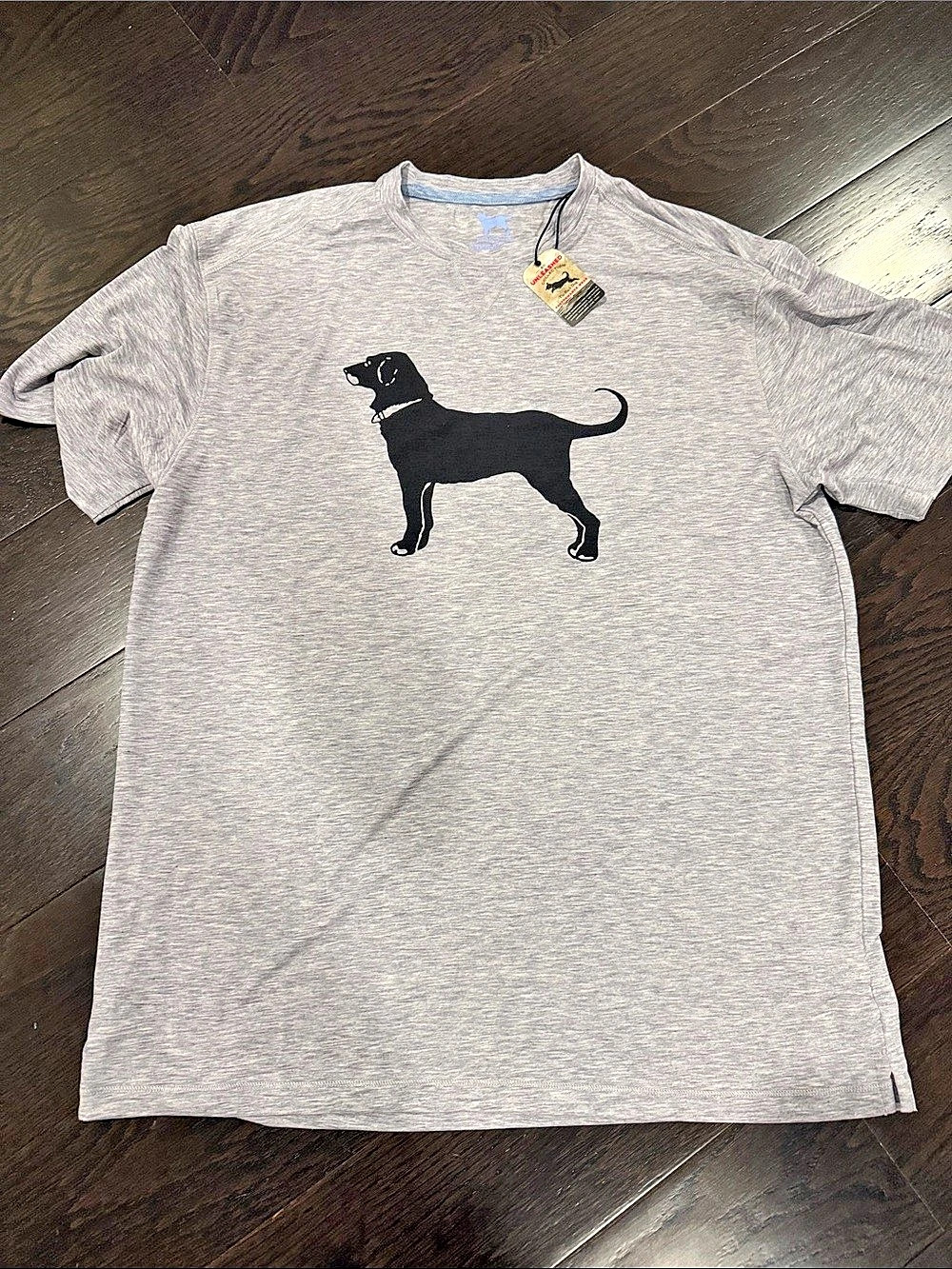 NWT The Black Dog Men's Gray Graphic Tee
